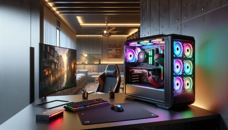 Pc gamer avec processeur Ryzen 7